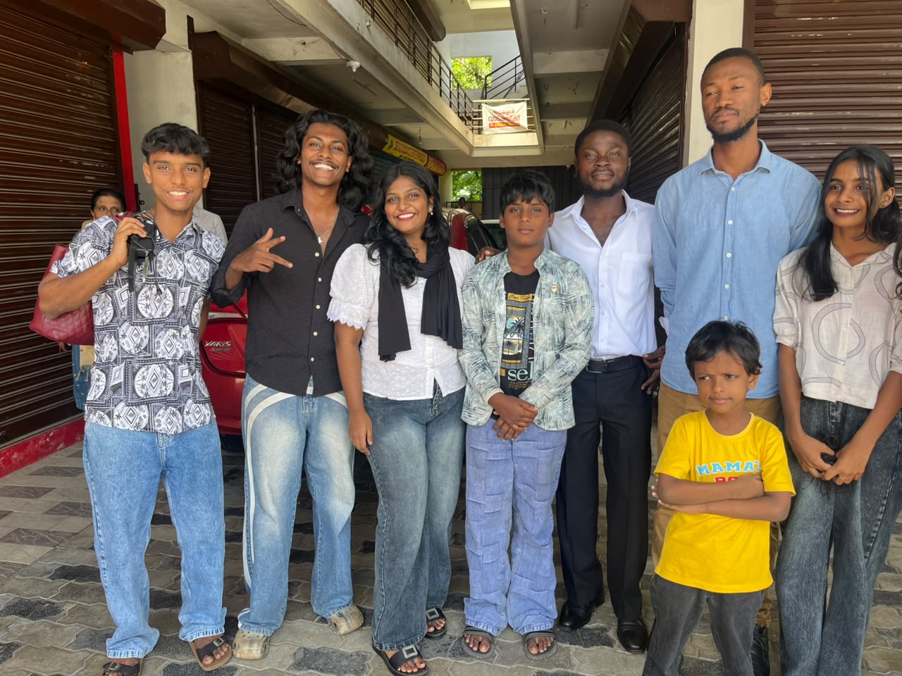Members of New Life Fellowship together
